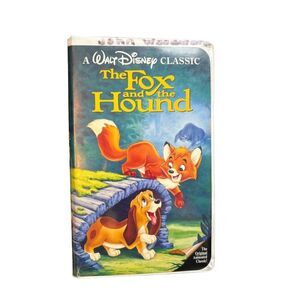 Walt Disney Classic The Fox And The Hound VHS 1981 Clamshell Edition